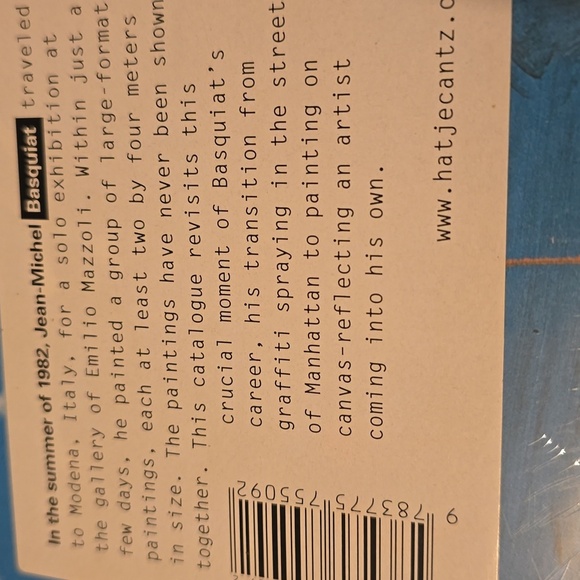 ❤️BUY 2 GET 1 FREE Basquiat: The Modena Paintings, Retail Price $49.95 BNWT - Picture 10 of 13